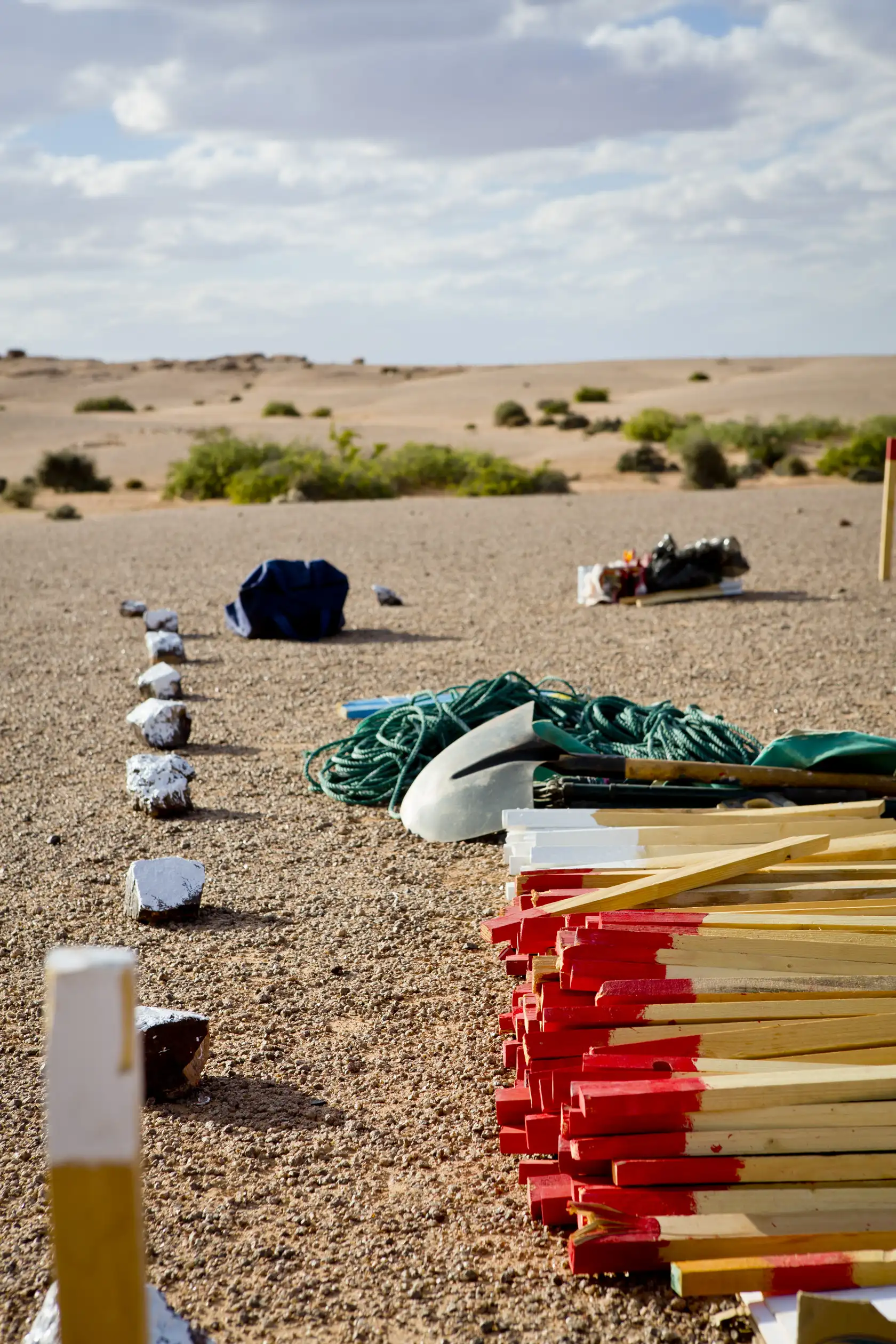Mine and battle area clearance in Western Sahara