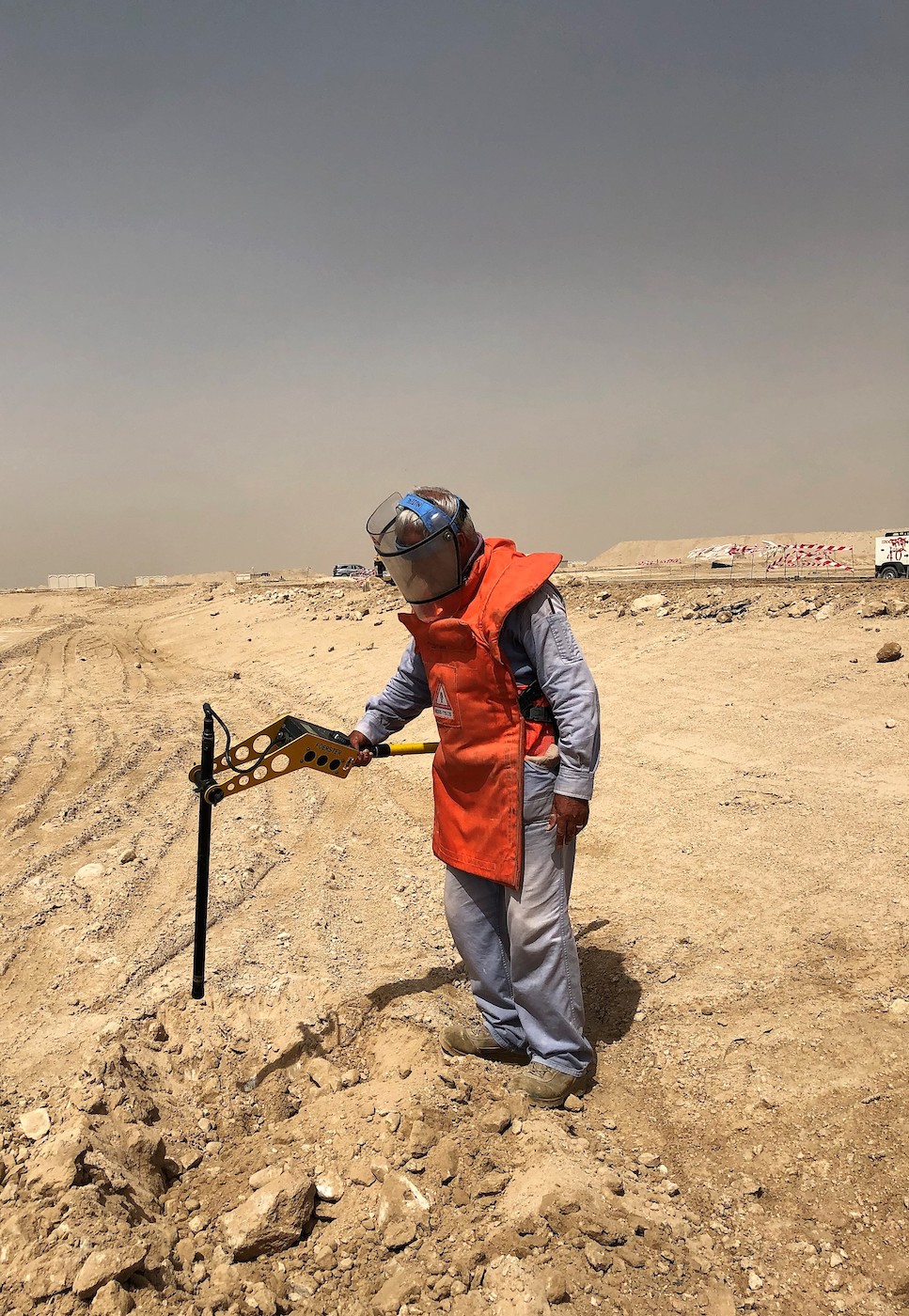 UXO and ERW clearance of Kuwait oil fields