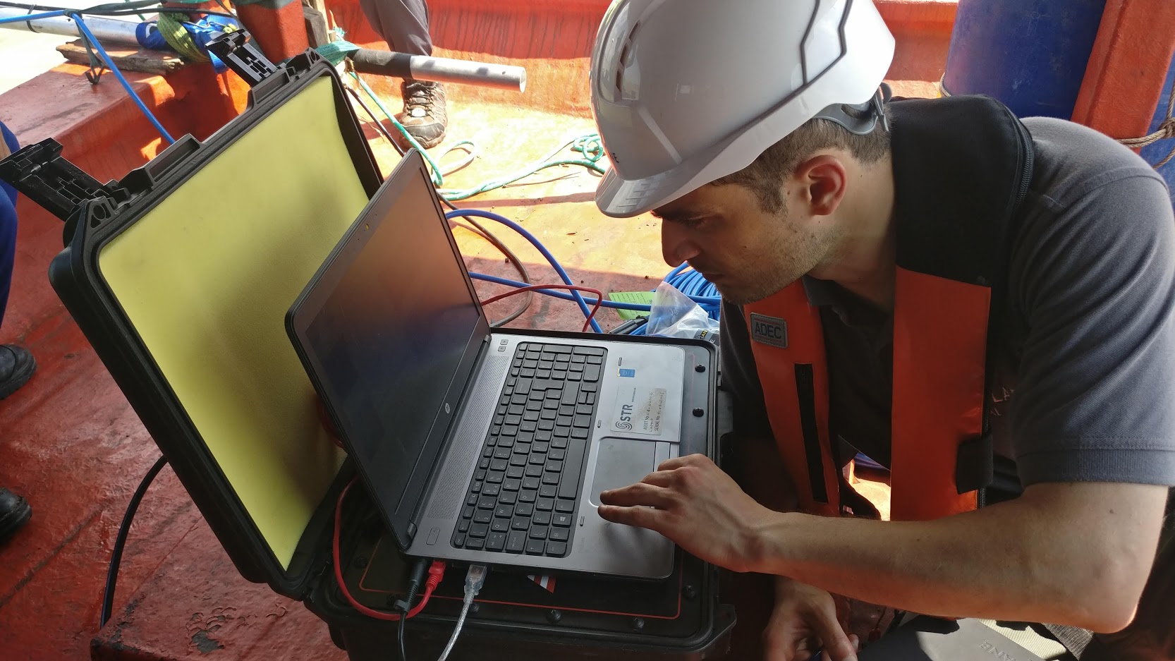 Marine geophysicist Giacomo Cocchi