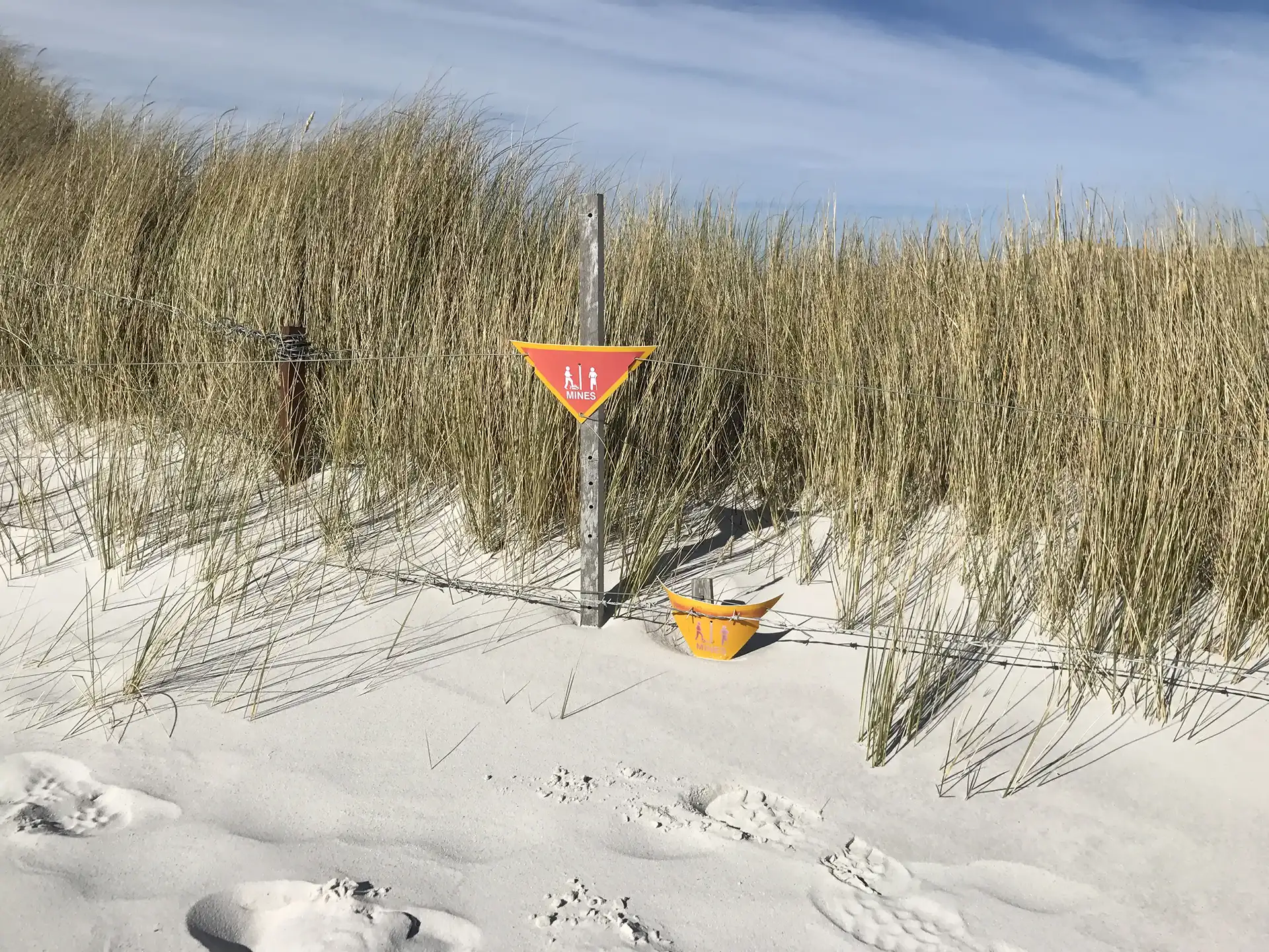 Landmine free Falkland Islands