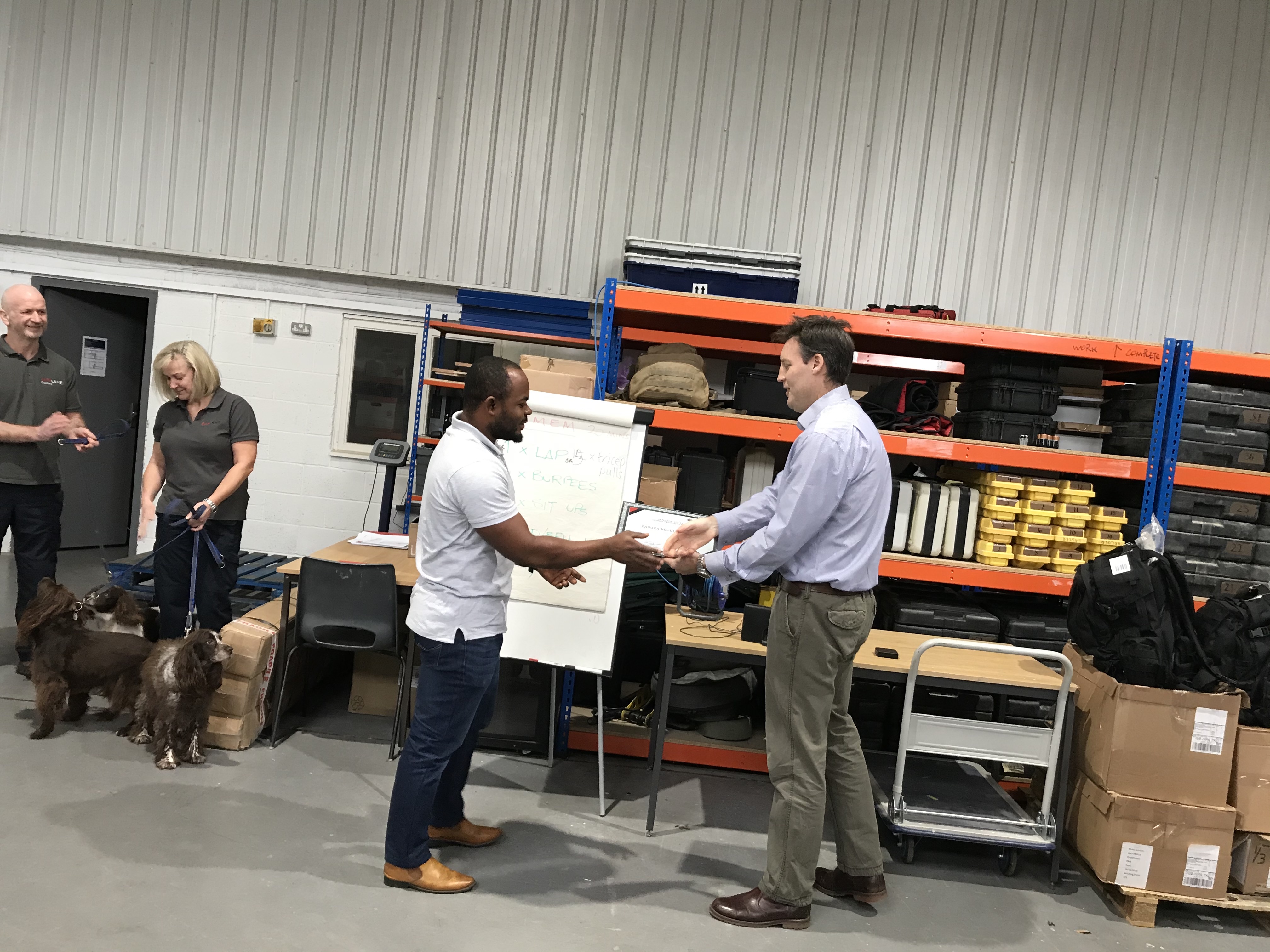 Specialist canine search trainer’s course