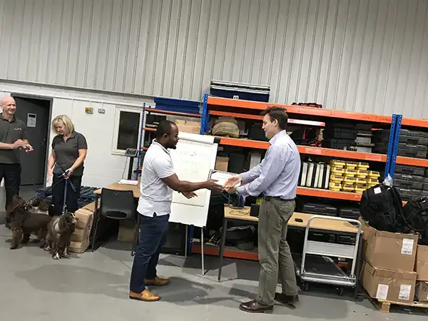 Specialist canine search trainer’s course