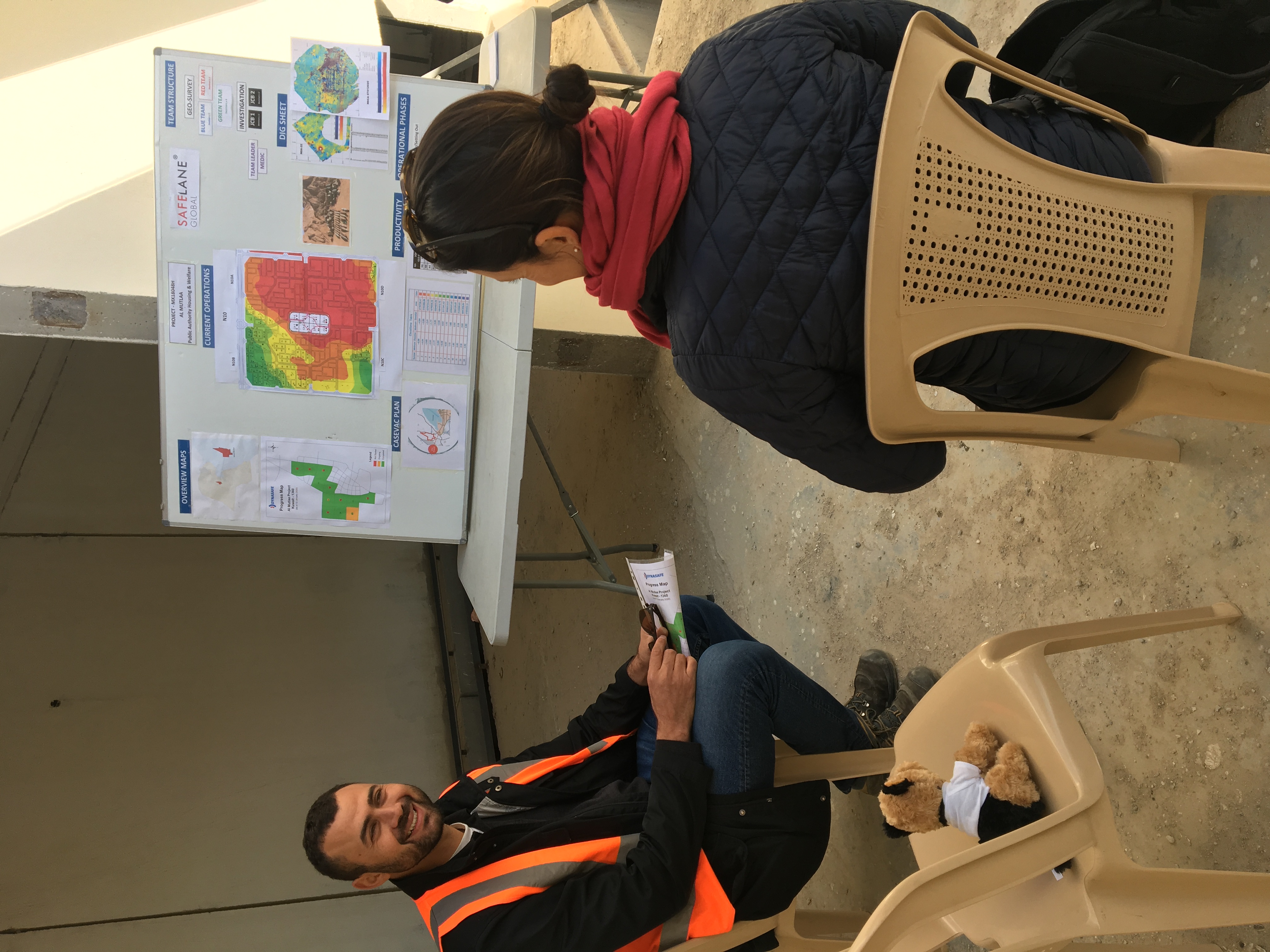 Kuwait land release project visit