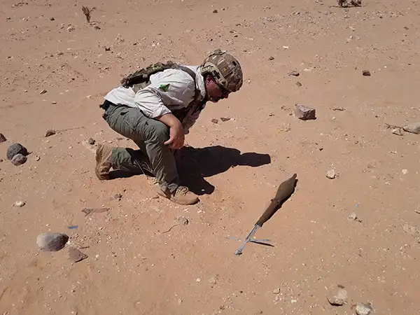 How does mine action benefit communities?