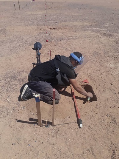 Demining Western Sahara