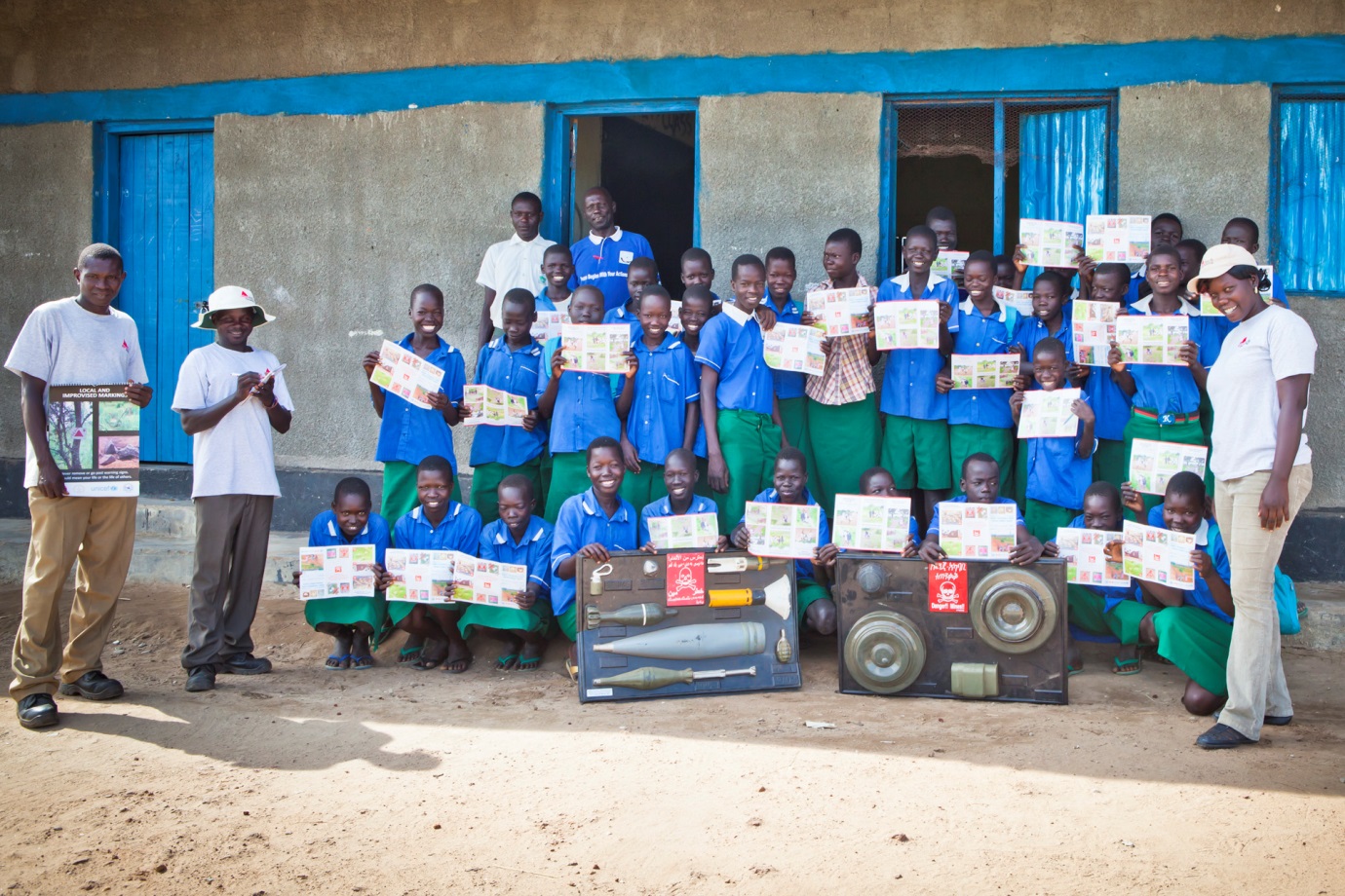 UN Mine Awareness Day in Western Sahara