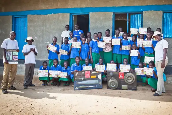 UN Mine Awareness Day in Western Sahara