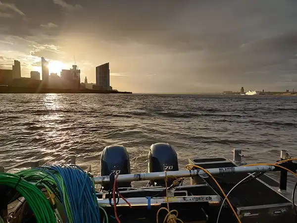Non-intrusive marine survey in Liverpool