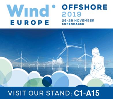 Offshore Wind Europe in Copenhagen on November 26th - 28th